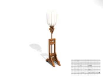 Encanto clsico Lmpara de mesa