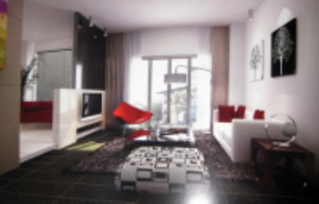 Sala de estar con estilo personalizado