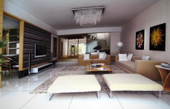Fashion habitacin vibrante vida modelo 3D