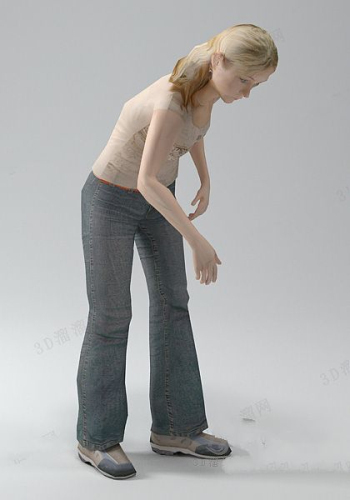 Inclnate niña modelo