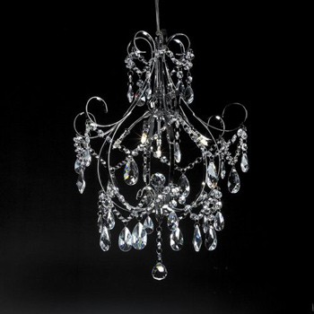 Modelo 3D de arañas de cristal de lujo modernos europeos