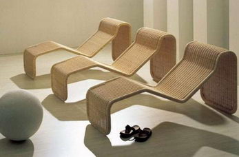 Silla reclinable cubierta