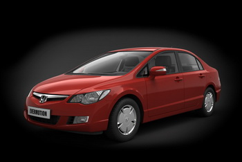 Honda modelo de precisin Cvico Red
