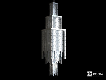 Candelabros de cristal europeos modelos 3D