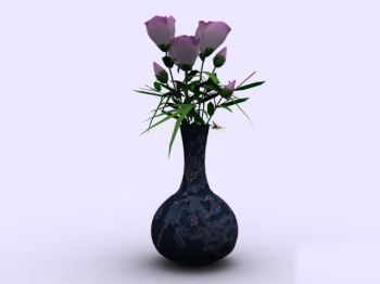 Indoor modelo florero plantas