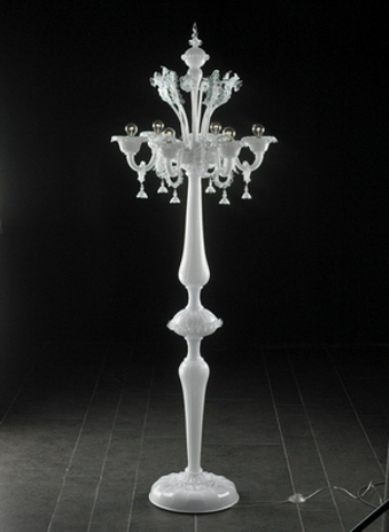 Modelos 3D lmpara de pie de cristal