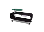 Mesa de centro de estilo europeo, con ruedas de forma personalizada