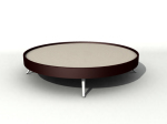 Ronda de estilo Mesa modelo 3D personalidad