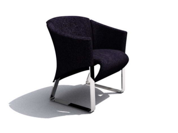 Elegante asiento Personal negro