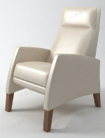 Modelo 3d silla de lujo
