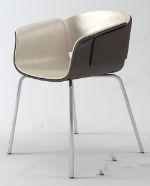 Modelo 3d silla de lujo