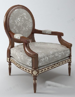 Modelo 3d silla de lujo