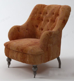 Modelo 3d silla de lujo