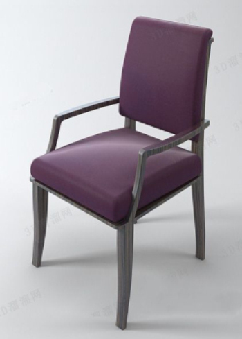 Modelo de silla sof prpura Comn