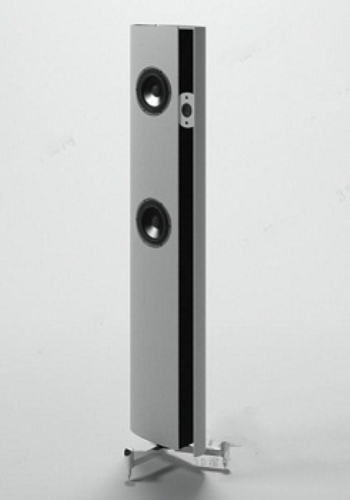 Silver altavoz modelo 3d