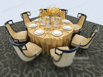 Restaurante modelo europeo sillas