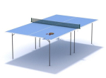 Mesa de ping-pong modelo 3d