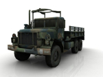 Modelo 3d de camiones militares