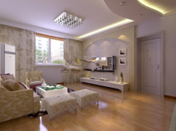 Habitacin sencilla modelo 3d de estar