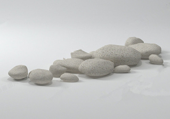 Pequeñas piedras modelo 3d