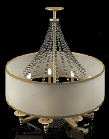 Modelo 3d lmpara de la vela romntica