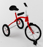 Modelo creativo de la bicicleta