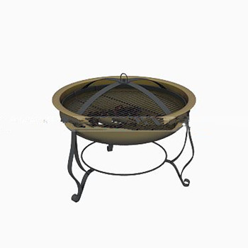 Pequeños modelos 3D para barbacoa