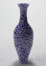 Modelos 3D de porcelana azul y blanca