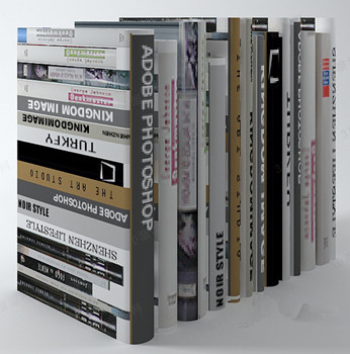 Modelos 3D Libros