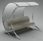 Sillas para exterior modelos 3d