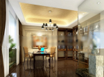 Estudio de negocios 3d modelo