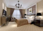 Hotel Doble Dormitorio modelo 3d