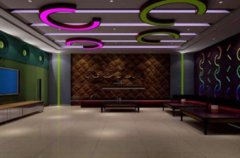 Sala de KTV espacio modelo 3d