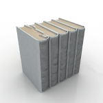 Oficina de libros de modelos 3D