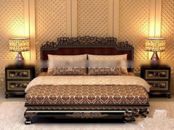 Modelo 3d de la ropa de cama europea
