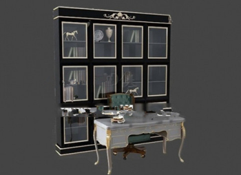 Gabinetes de estudio de modelos 3D