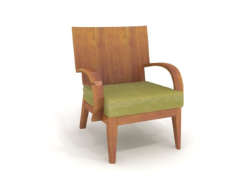Silla moderna de modelos 3D
