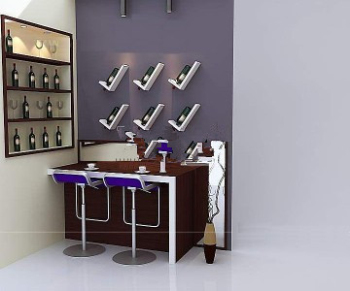 Home Wet Bar modelo 3d