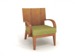 Silla moderna de modelos 3D