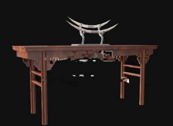 Tabla china modelo 3d