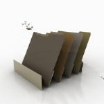 Papel de oficina modelo 3d