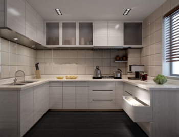 Pale modelo 3d de la cocina