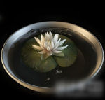 Maceta modelo flores 3d