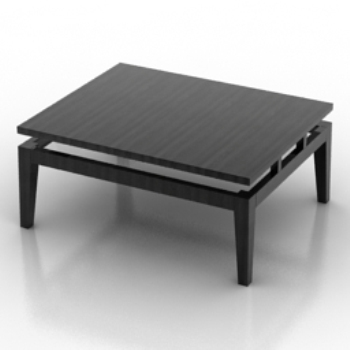 t negro modelo de mesa de caf