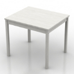 modelo de taburete blanco
