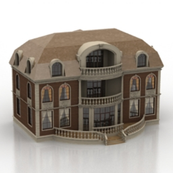 Modelos 3D señorial europeos