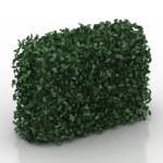 modelo de pared verde