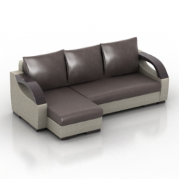 cuero modelo de sof multijugador moda