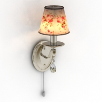 modelo de lmpara de pared floral