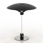 negro elegante modelo de lmpara de mesa